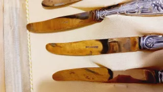 Servizio posate argento 800/1000