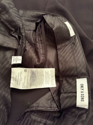 Chaqueta Only & Sons Negro T.M - Americana nueva