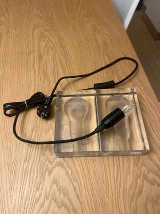 Lámpara Diseño Nórdico Cristal