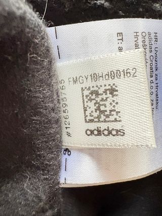 Sudadera Adidas Mujer Negra y Dorada