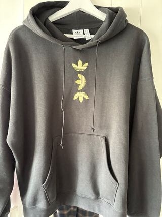 Sudadera Adidas Mujer Negra y Dorada