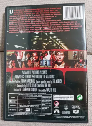 The Warriors DVD (Los Amos de la Noche)