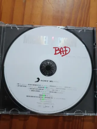 3 CDs Michael Jackson: Thriller, Bad, Number Ones