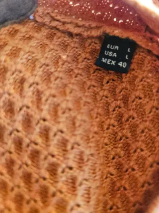 Jersey Massimo Dutti Hombre Talla L Naranja