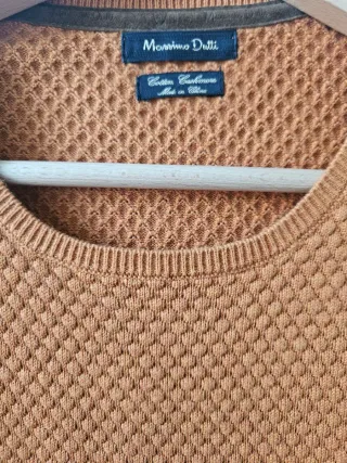 Jersey Massimo Dutti Hombre Talla L Naranja