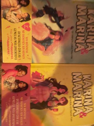 2 Libros infantiles Karina y Marina
