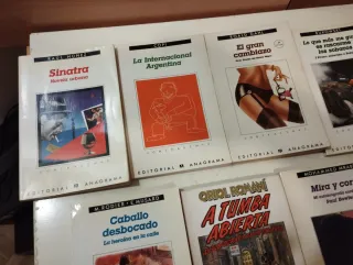 Lote de 13 libros Anagrama.