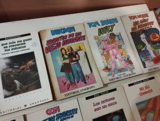 Lote de 13 libros Anagrama.