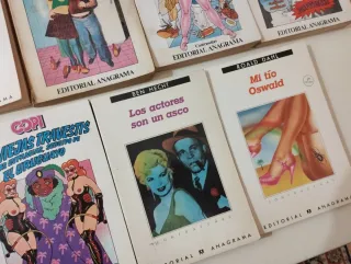 Lote de 13 libros Anagrama.