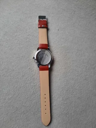 Orologio da donna R&G TIME rosso e argento