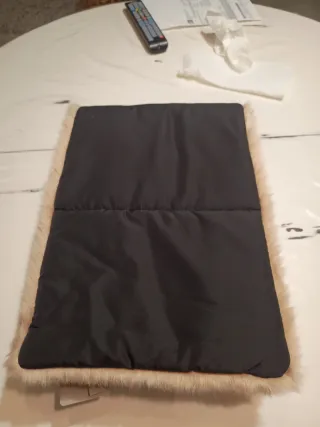 Estola/Bufanda Zara Rosa y Negra Nueva