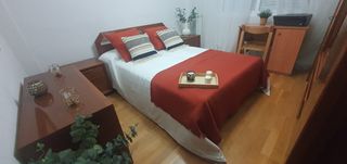 Dormitorio madera atemporal