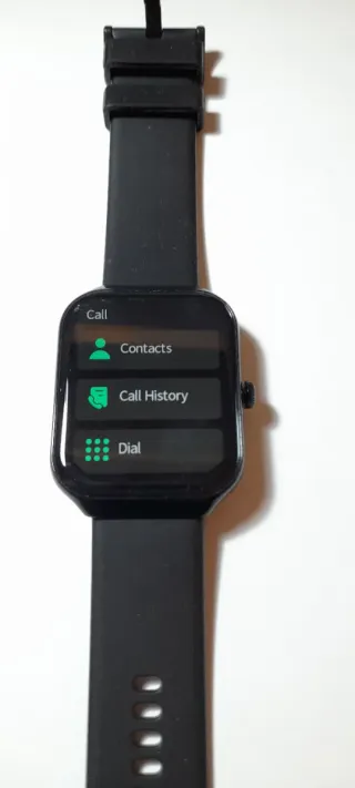 Reloj deportivo negro