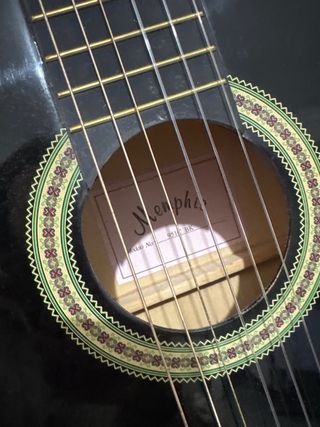 Guitarra Española Negra
