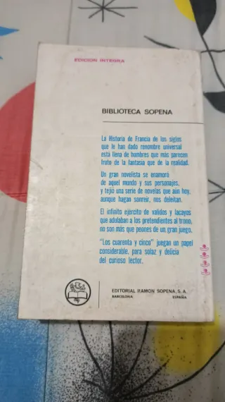 Los Cuarenta y Cinco - Alejandro Dumas (1978)