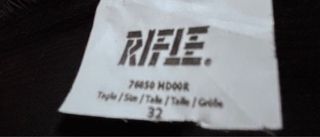 Pantaloni uomo Rifle fustagno nero