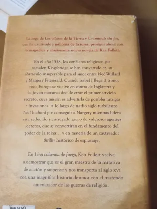 Una columna de fuego ( ken Follett )
