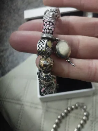 Pulsera Pandora Mujer 21 Elementos de plata