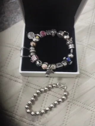 Pulsera Pandora Mujer 21 Elementos de plata