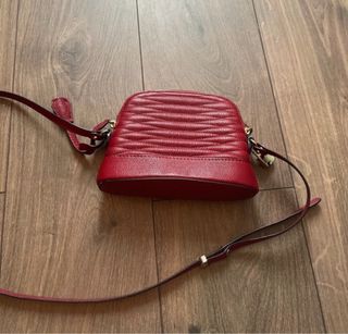 Tracollina Pelle Sandro Paris Rossa/bordeaux