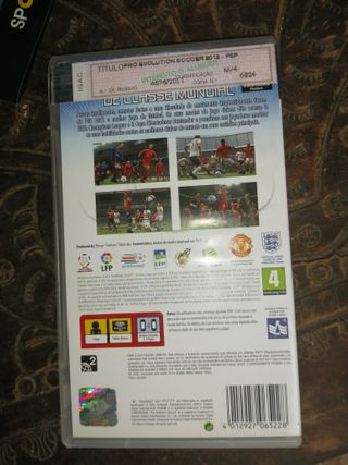 Jogo PES 2012 PSP Konami