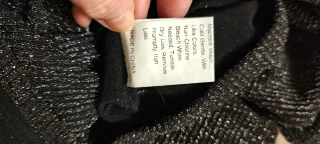 Abito elasticizzato effetto luccicante