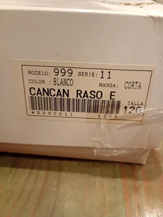 Traje de Comunión Blanco con Complementos