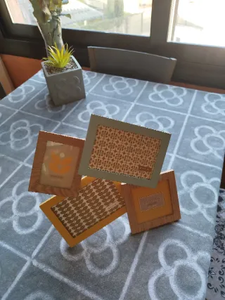 Lote de 4 Marcos de Fotos