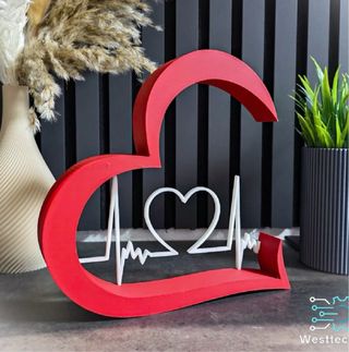 Portachiavi I Love You Cuore Rosso