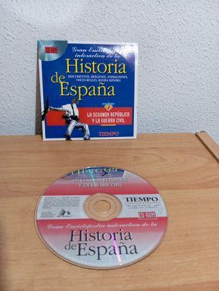 2 CDS LA HISTORIA DE ESPAÑA INTERACTIVA TODO 1 €.