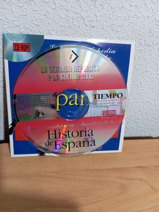 2 CDS LA HISTORIA DE ESPAÑA INTERACTIVA TODO 1 €.