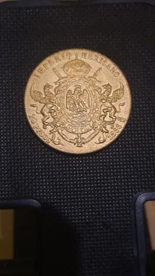 Moneda Maximiliano Emperador
