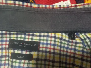 Camisa Tommy Hilfiger Cuadros Talla L