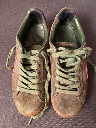 Tenis Puma Verde Talla 39