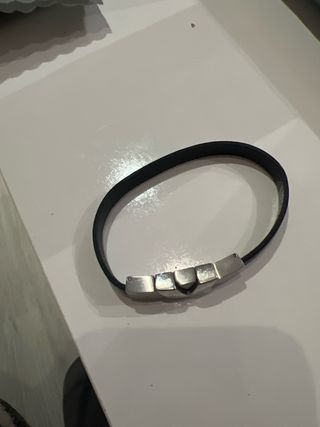 Pulsera Viceroy Hombre Plata y Negro