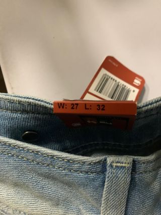 Pantalón G-Star Mujer Azul