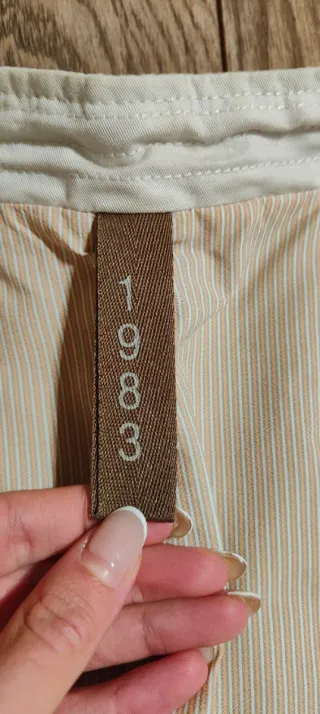 Giacca Sahariana color ecru da ragazza 1983