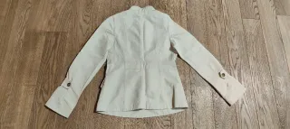 Giacca Sahariana color ecru da ragazza 1983