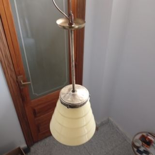 ANTIGUA LÁMPRA PLAFON OPALINA