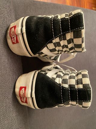 Tenis Vans Sk8-Hi Checkerboard Talla 38