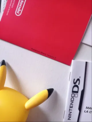 Pokémon Negro 2 Manuales y VIP Originales