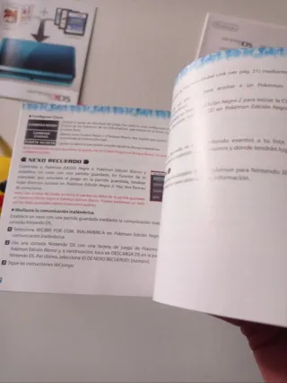 Pokémon Negro 2 Manuales y VIP Originales