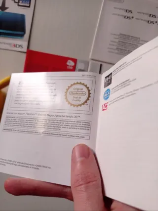 Pokémon Negro 2 Manuales y VIP Originales