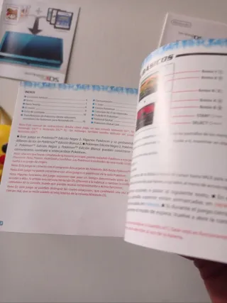 Pokémon Negro 2 Manuales y VIP Originales