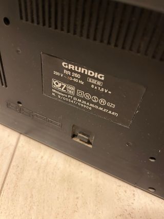 Radio Cassette Grundig 260 Stereo