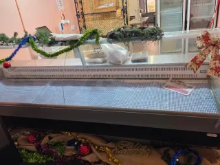 Vitrina expositora para rosticería