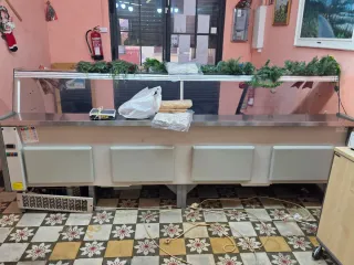 Vitrina expositora para rosticería