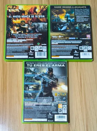 Lote 3 Joyas Xbox 360 - Estado Coleccionista