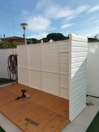 MONTAJE DE CASETAS DE JARDÍN