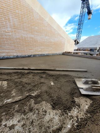 Solera bombeada para viviendas | Trabajo limpio y